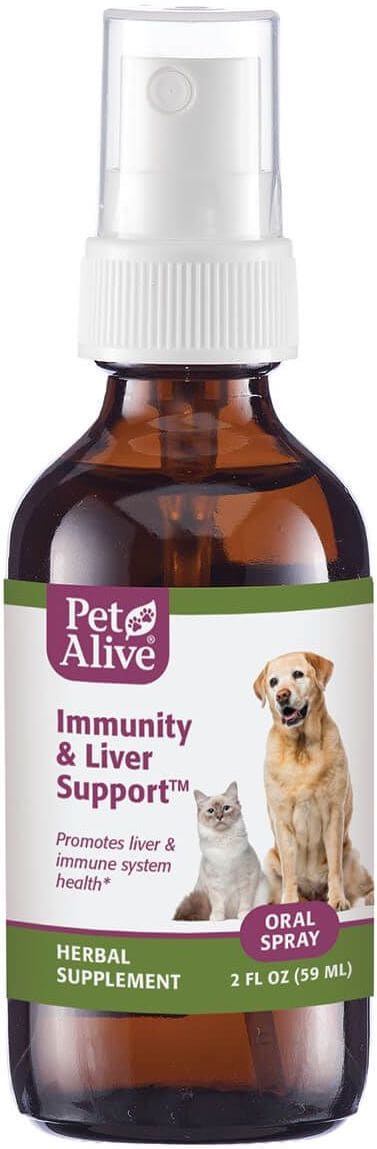 PetAlive Immunity & Liver Support Spray Oral 2 oz 1
