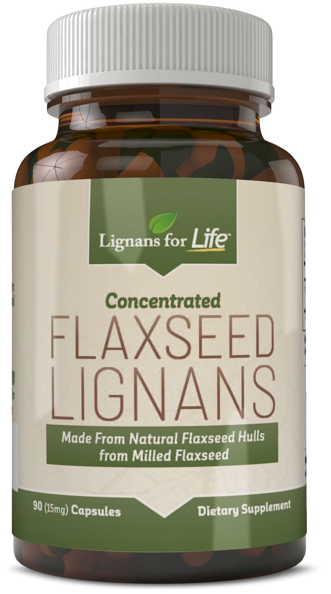 Lignans For Life Flaxseed Lignans 15 mg 90 capsules 1