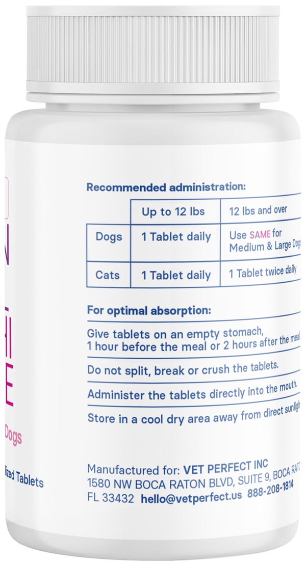 SAMe 60 tablets 90 mg for cats & small dogs 3