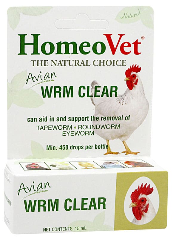 HomeoPet Avian WRM Clear