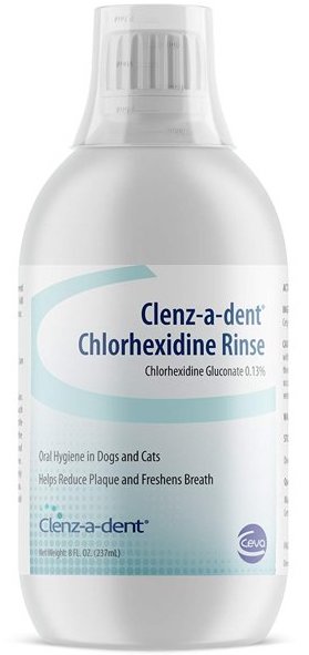 Clenz-a-dent Enjuague con Clorhexidina