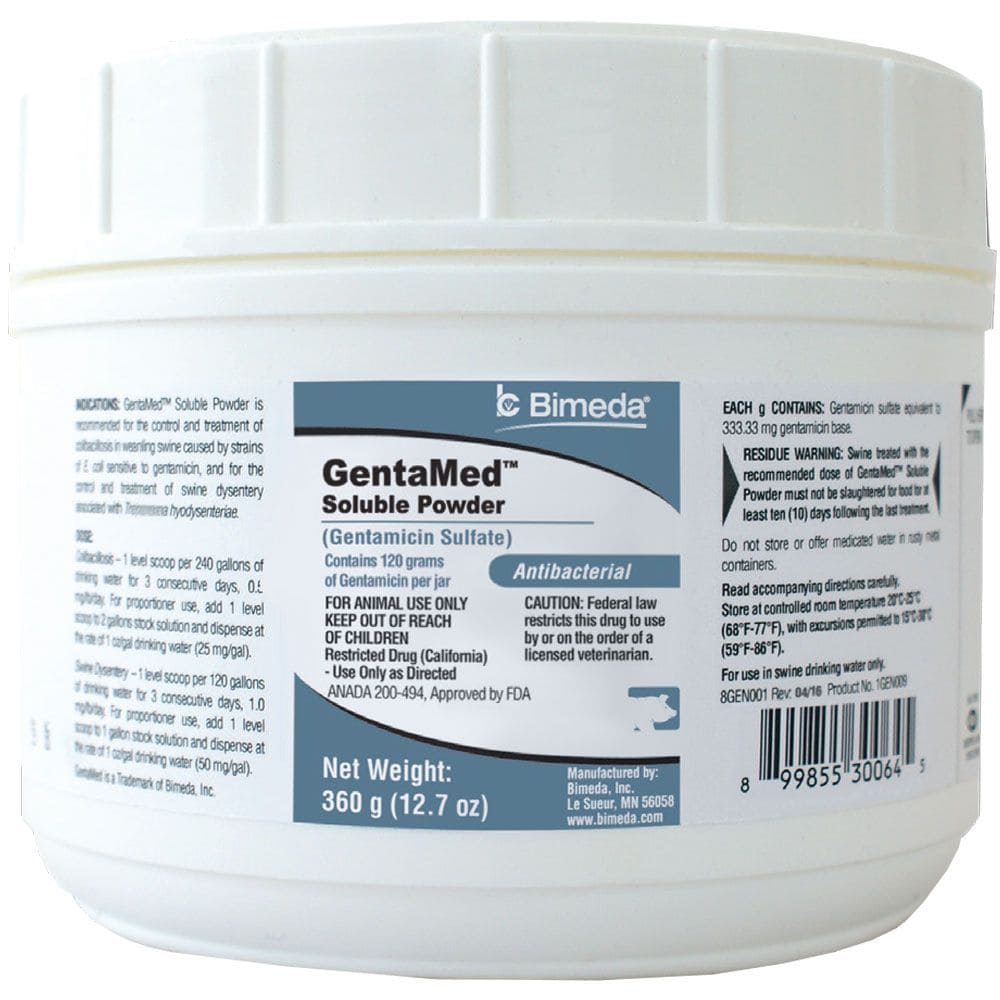GentaMed Soluble Powder