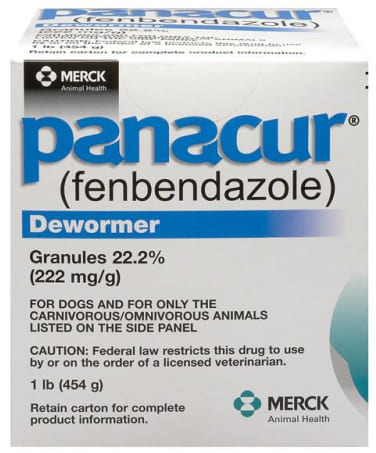 Panacur Granules 22.2% (222 mg/g) 1 lbs 1