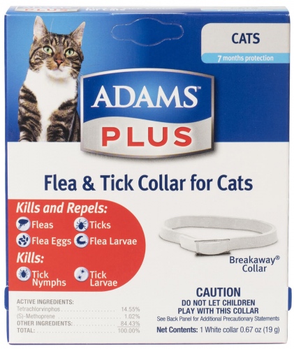 Adams Plus Flea & Tick Collar for Cats