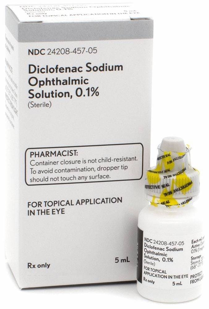 Diclofenac Sodium Solución Oftálmica