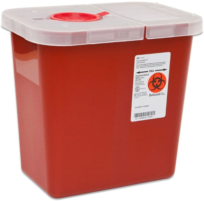 Large Volume Sharps Containers