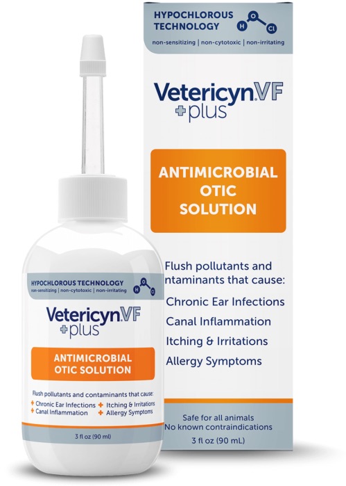 Vetericyn VF Plus Antimicrobial Otic Solution