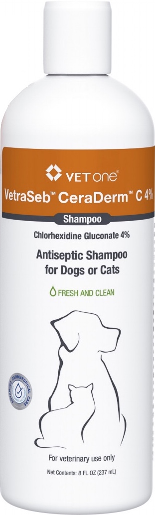 VetraSeb CeraDerm C 4% Shampoo